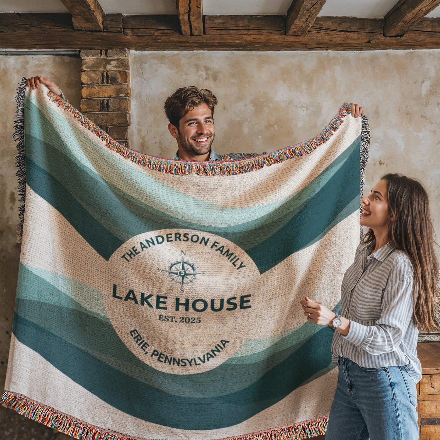 Artwork Heirloom Woven Blanket (Landscape)