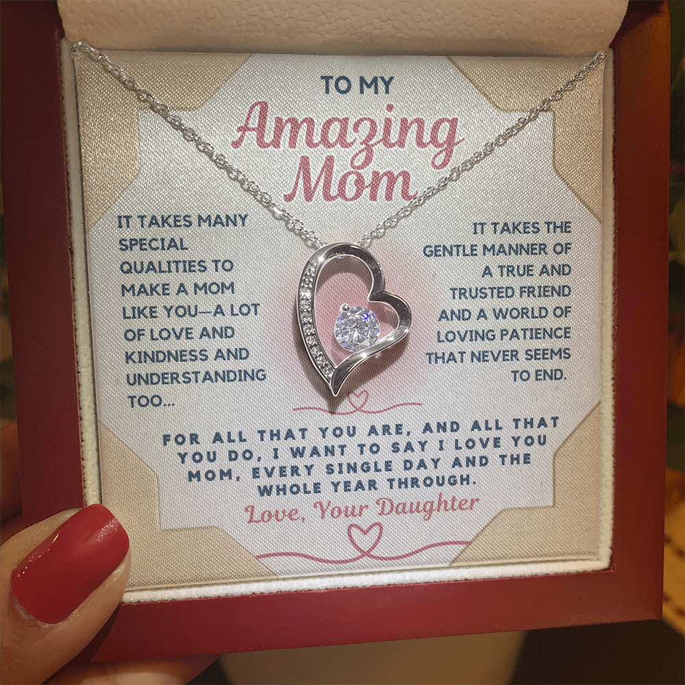 Heart Necklace for your Amazing Mom!