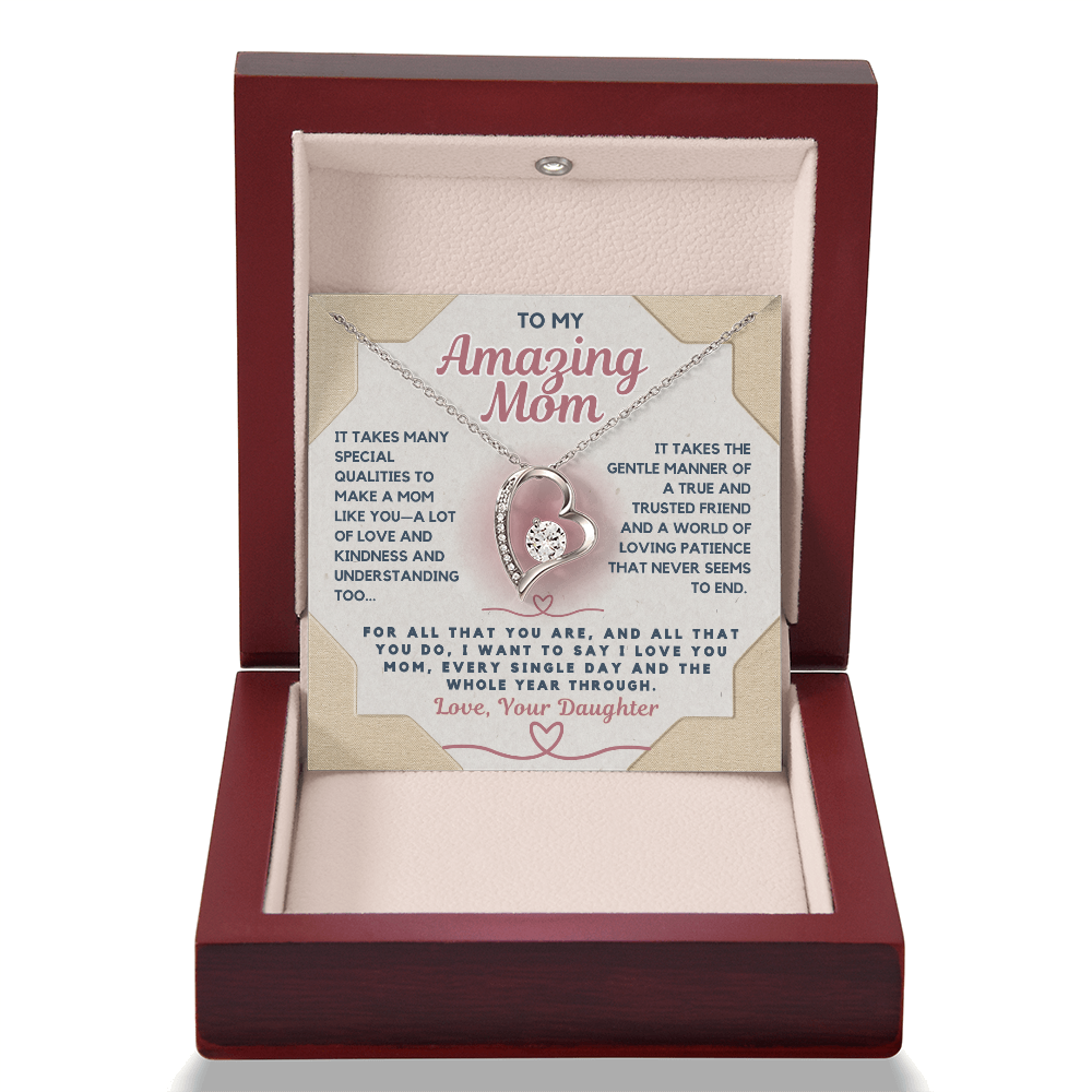 Heart Necklace for your Amazing Mom!