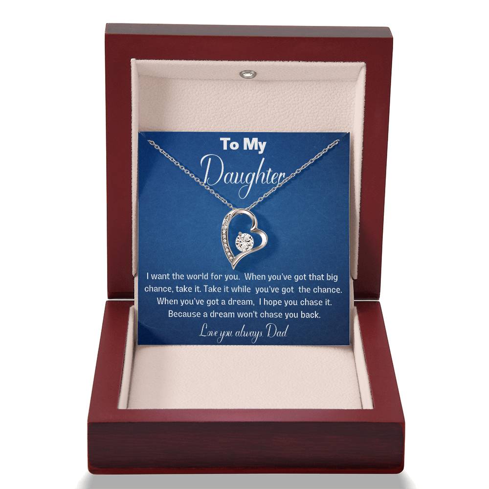 Heart necklace for your Daughter- beautiful gift