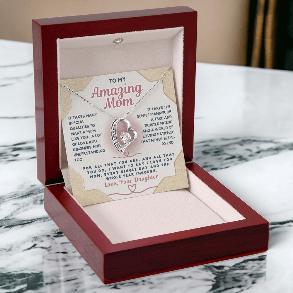 Heart Necklace for your Amazing Mom!