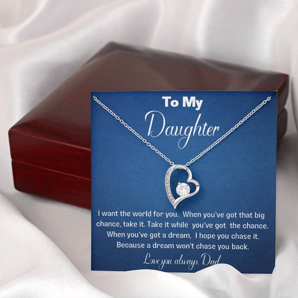 Heart necklace for your Daughter- beautiful gift