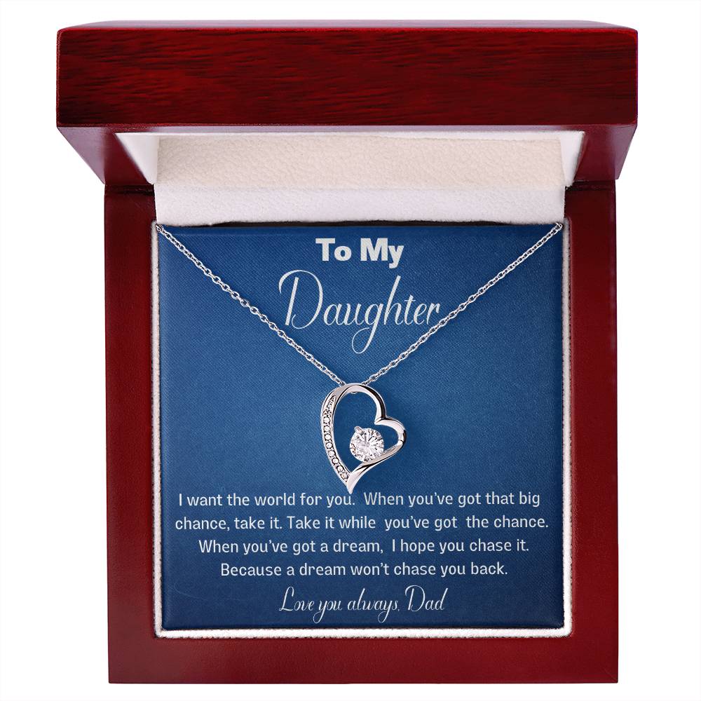 Heart necklace for your Daughter- beautiful gift