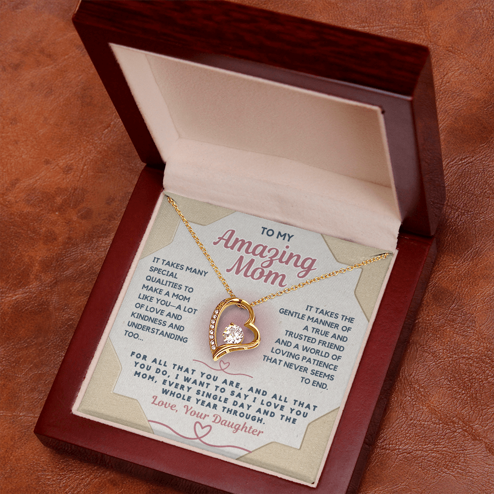 Heart Necklace for your Amazing Mom!