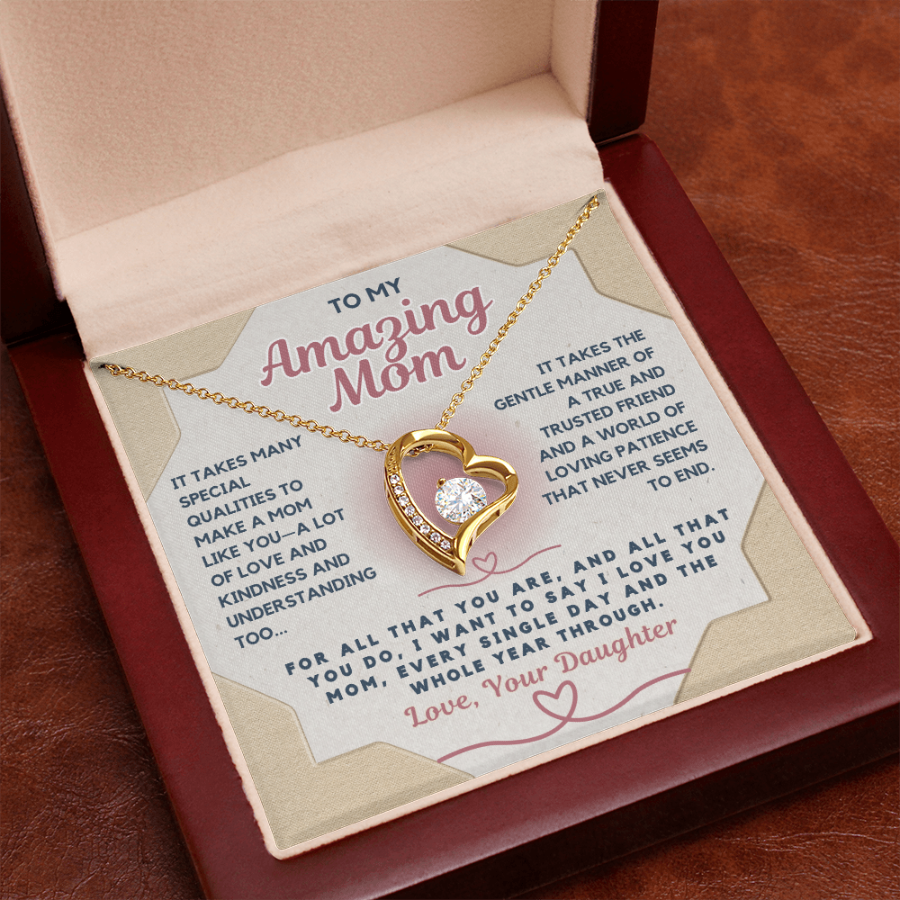 Heart Necklace for your Amazing Mom!