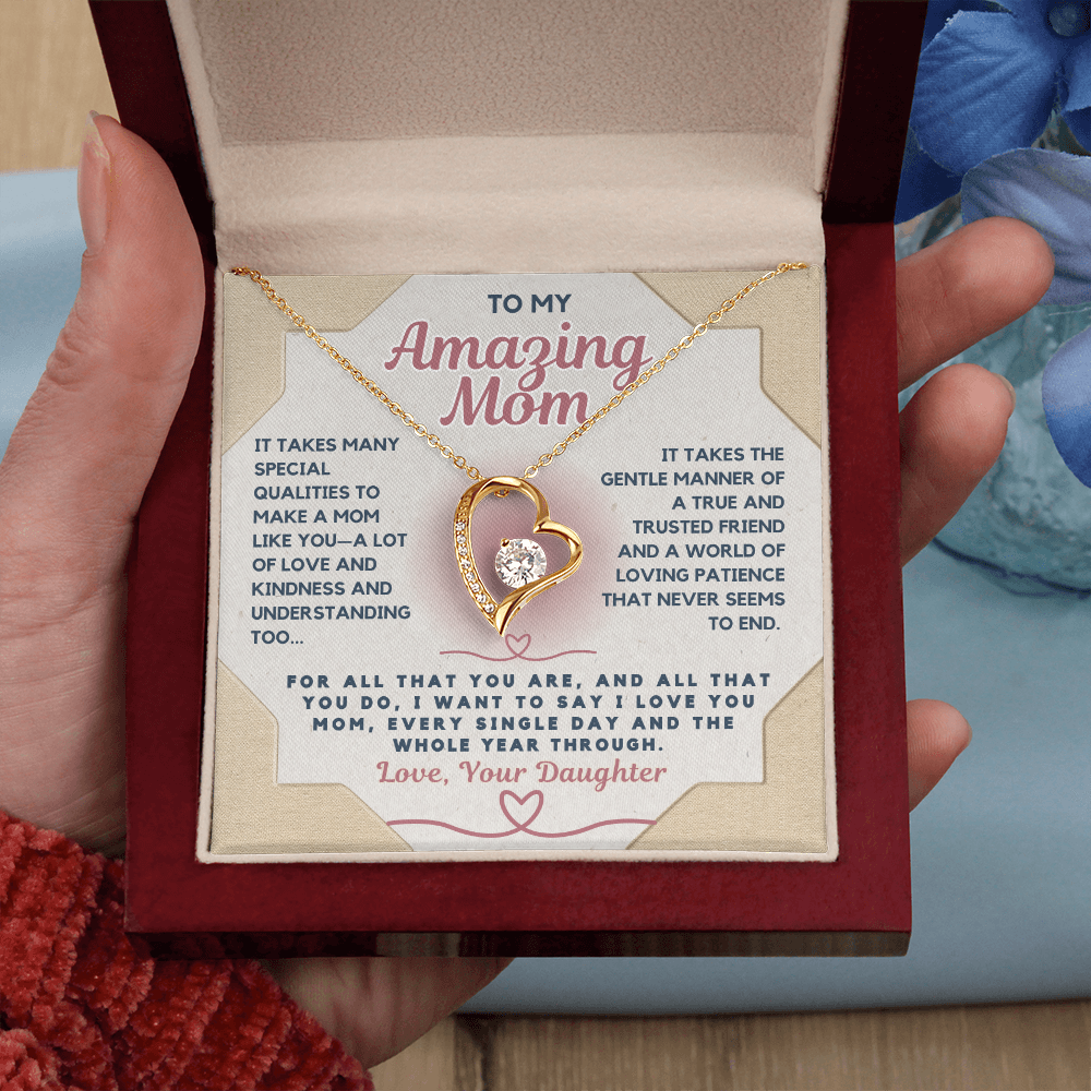 Heart Necklace for your Amazing Mom!