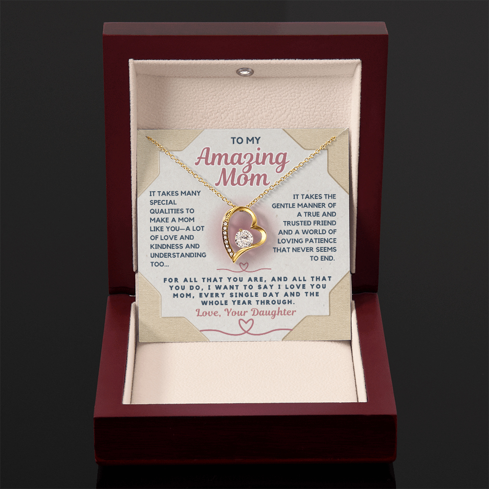 Heart Necklace for your Amazing Mom!