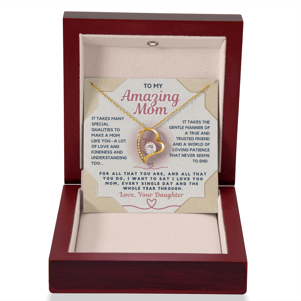 Heart Necklace for your Amazing Mom!