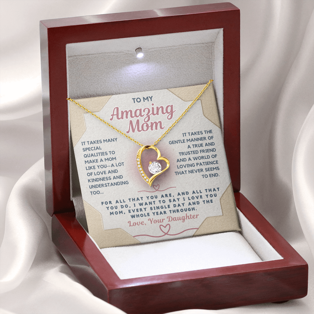 Heart Necklace for your Amazing Mom!