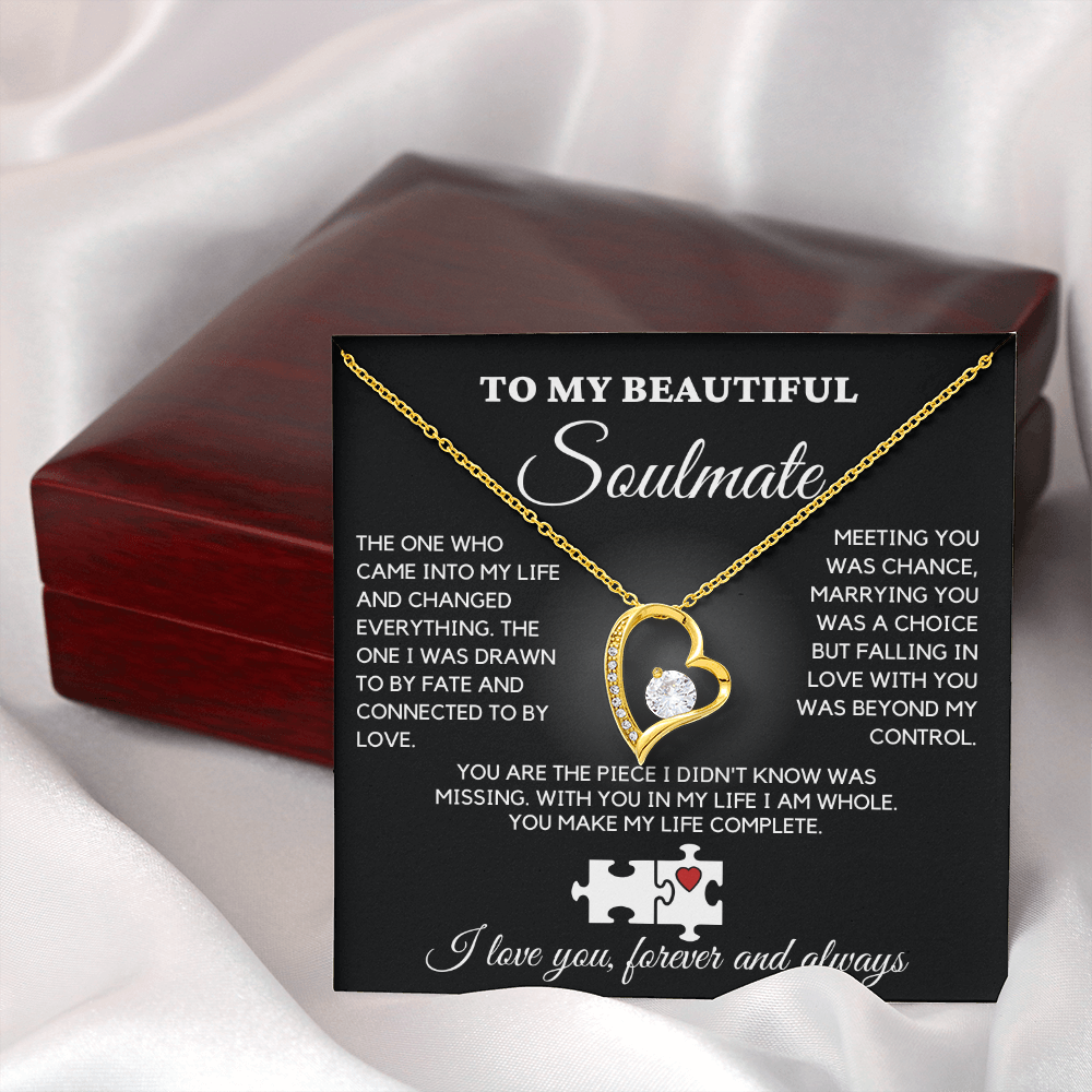 Forever Love Necklace for your Beautiful Soulmate