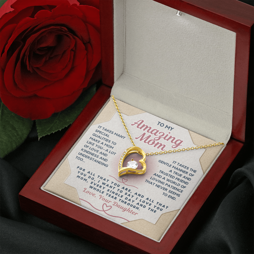 Heart Necklace for your Amazing Mom!