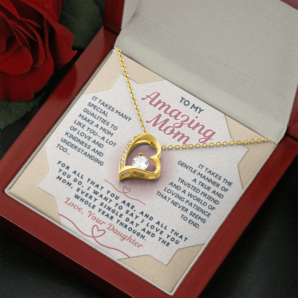 Heart Necklace for your Amazing Mom!