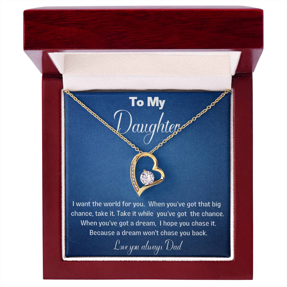 Heart necklace for your Daughter- beautiful gift