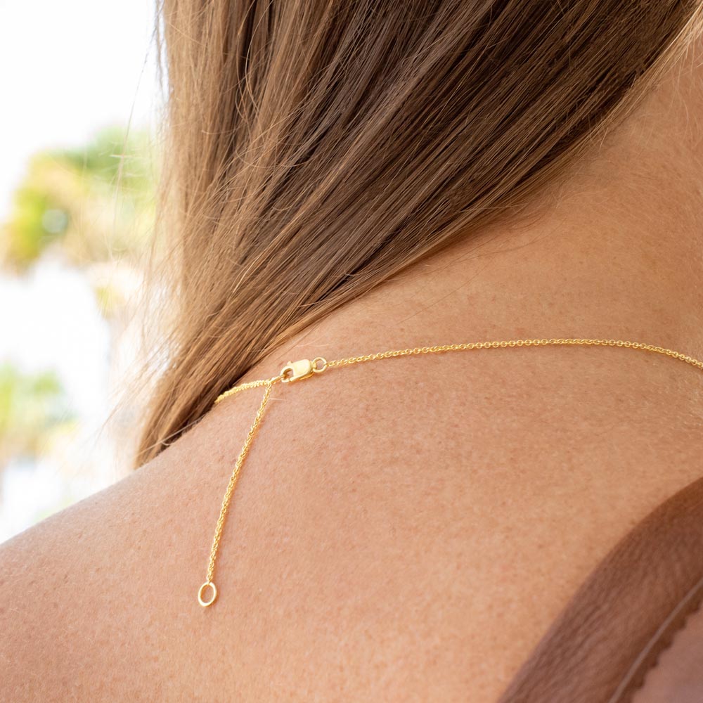Diamond and yellow gold Infinitely Connected Hearts Pendant- A stunning way to show your wife how much you love her