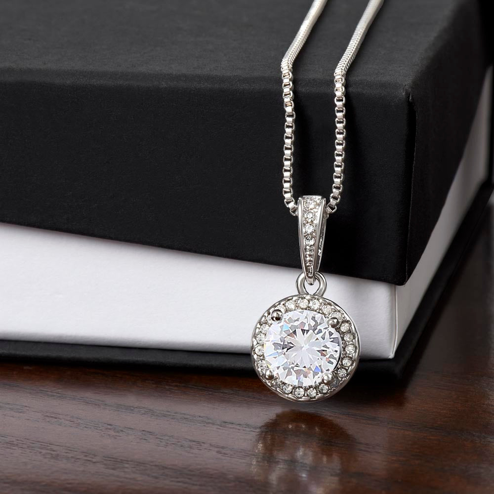 Stunning Solitaire Necklace for the one you love so much-Remind her how much you love her