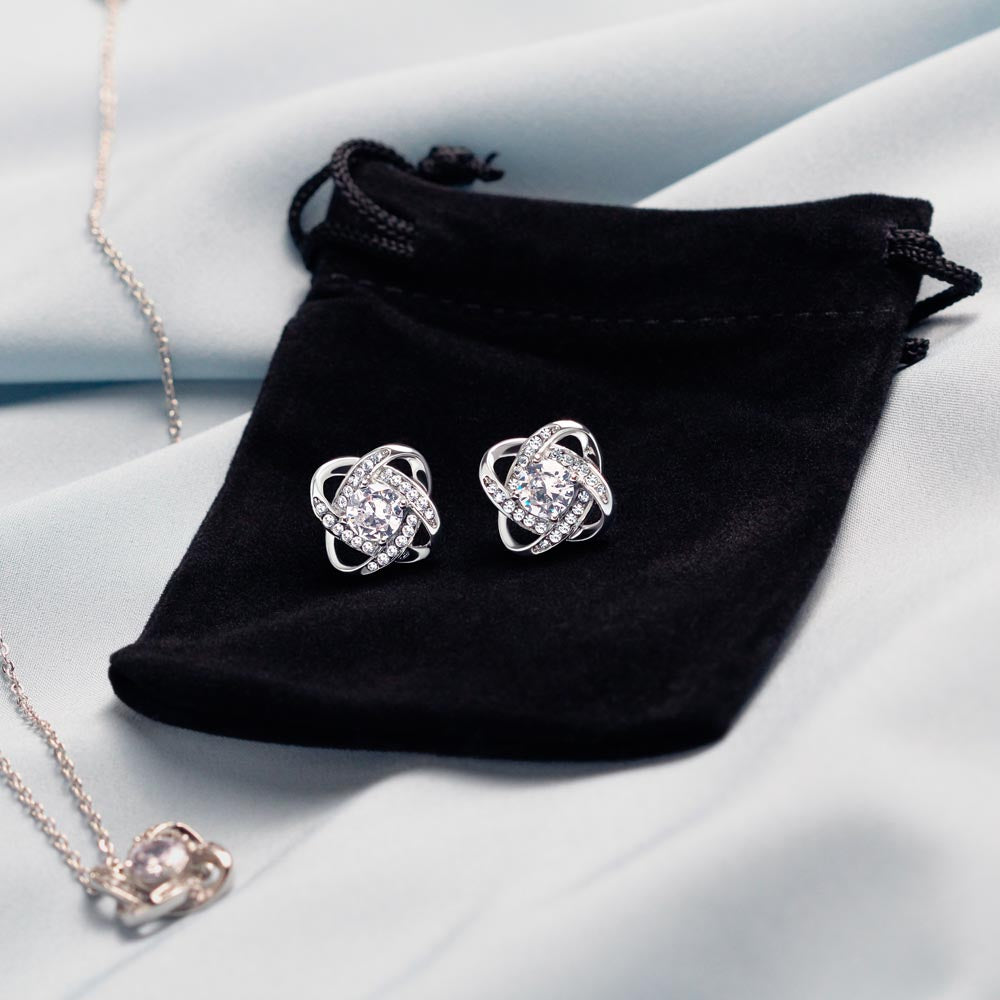 Neverending Love Necklace with FREE matching earrings-a beautiful jewelry set