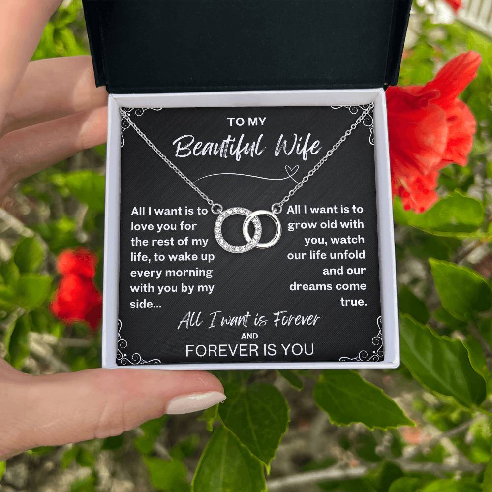 Stunning Circles of Love Necklace for Your Beautiful Wife 💖