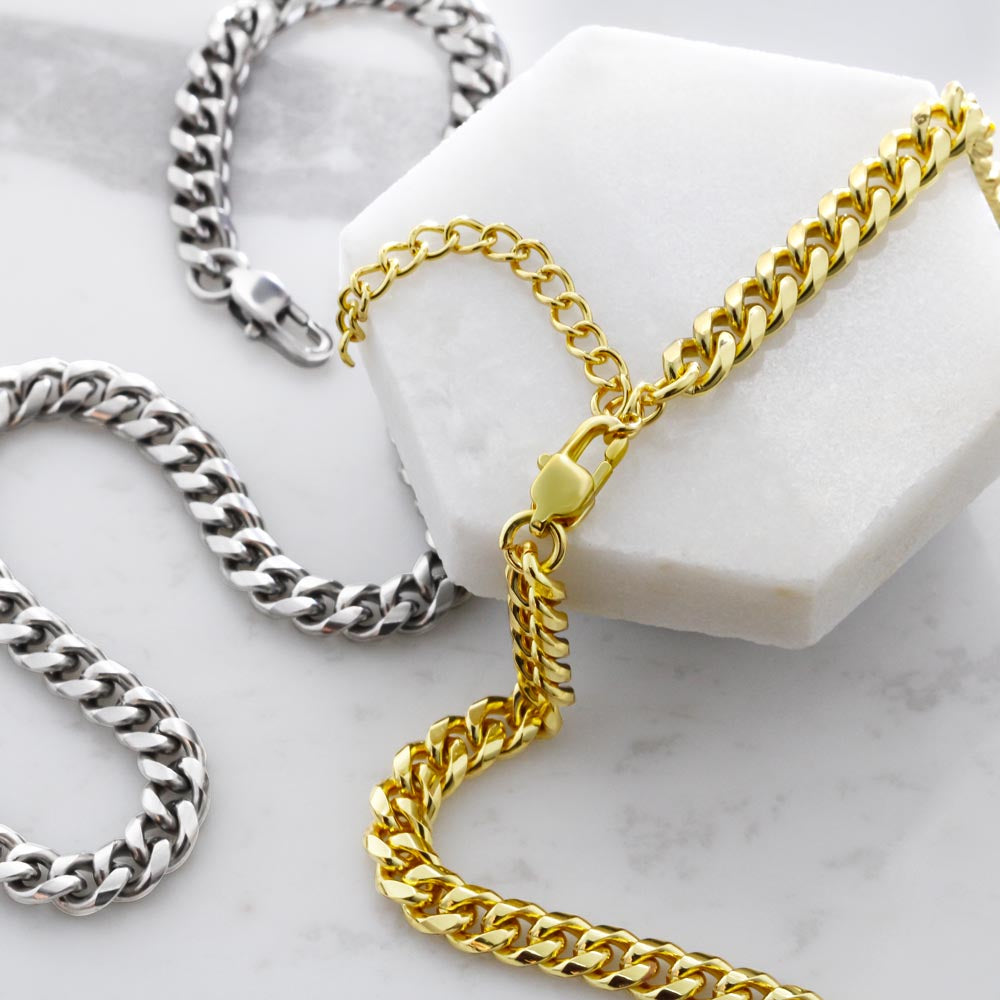 Promise Necklace for that special man in your life-Let him know you will always be there