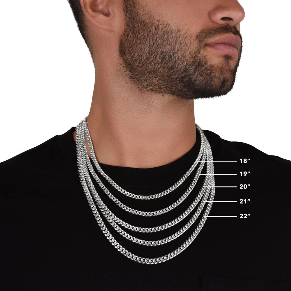 Promise Necklace for that special man in your life-Let him know you will always be there