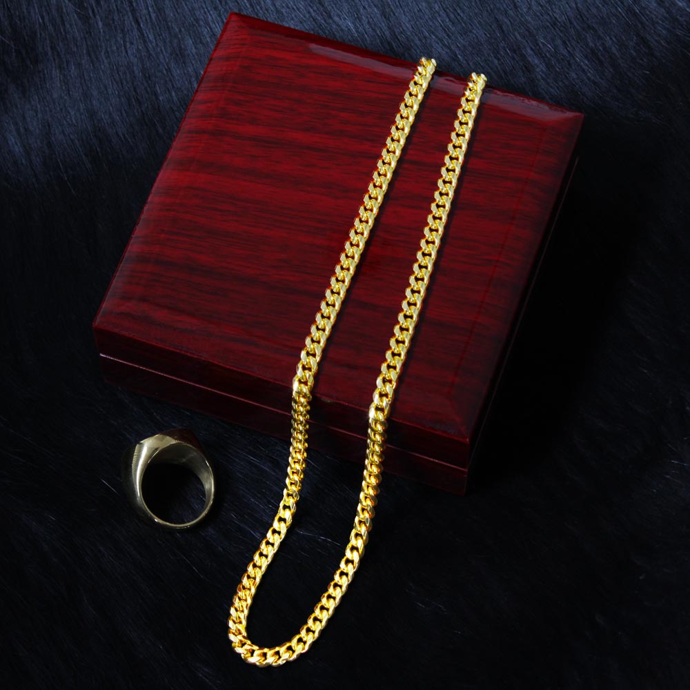 Promise Necklace for that special man in your life-Let him know you will always be there