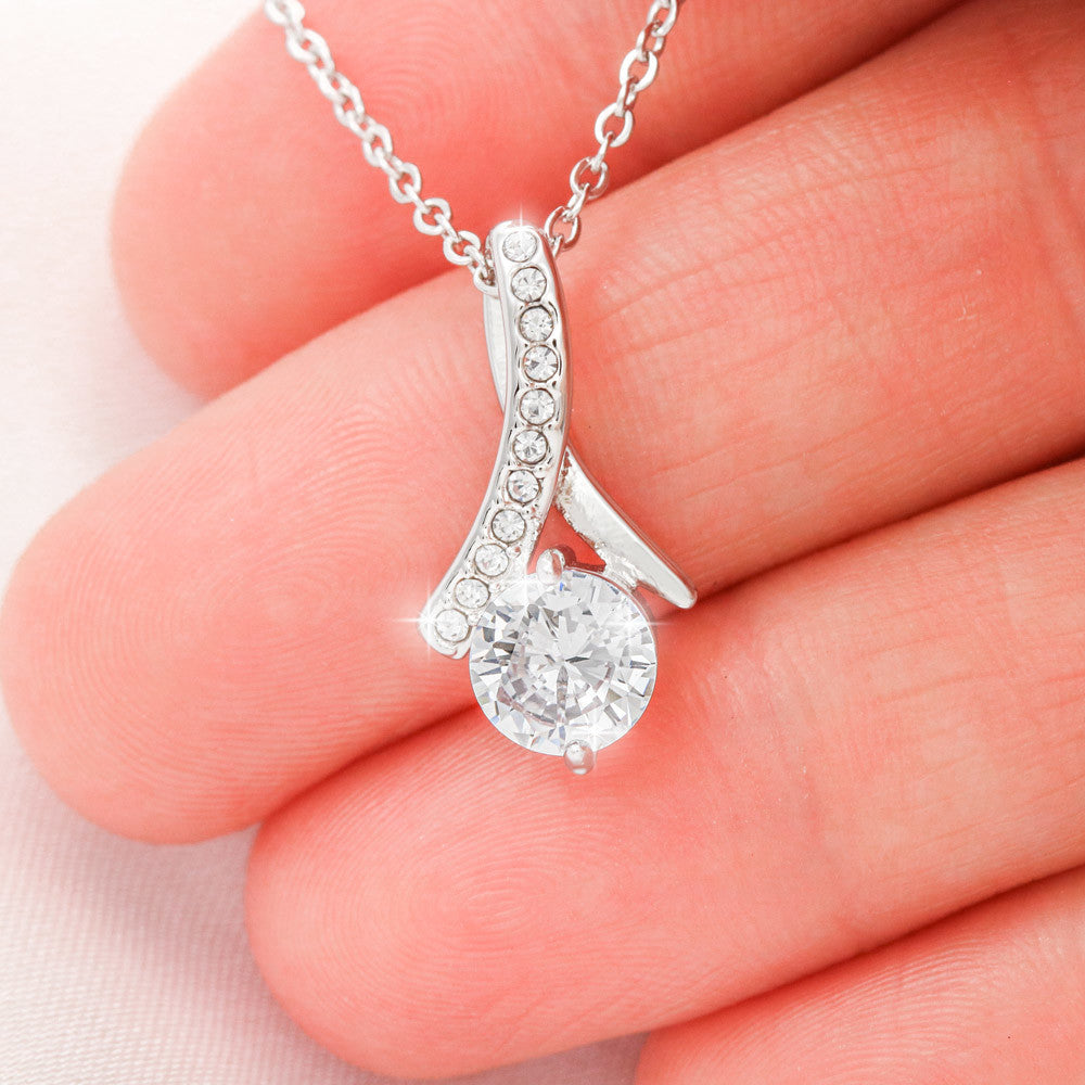Daughter-in-law Necklace - A blessing to our family-The Perfect Girl message card
