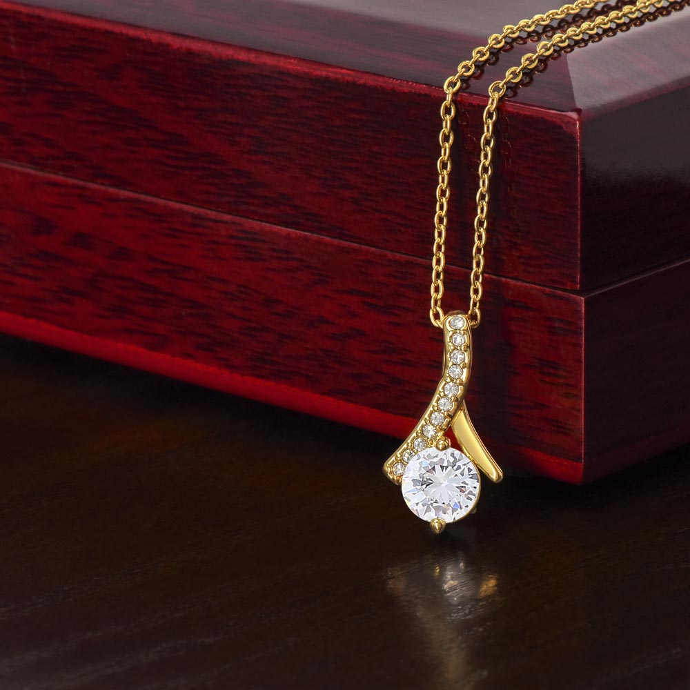 Daughter-in-law Necklace - A blessing to our family-The Perfect Girl message card