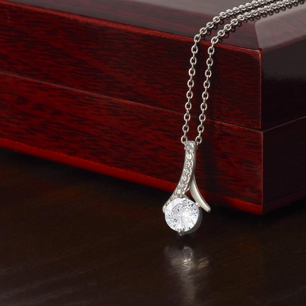 Daughter-in-law Necklace - A blessing to our family-The Perfect Girl message card