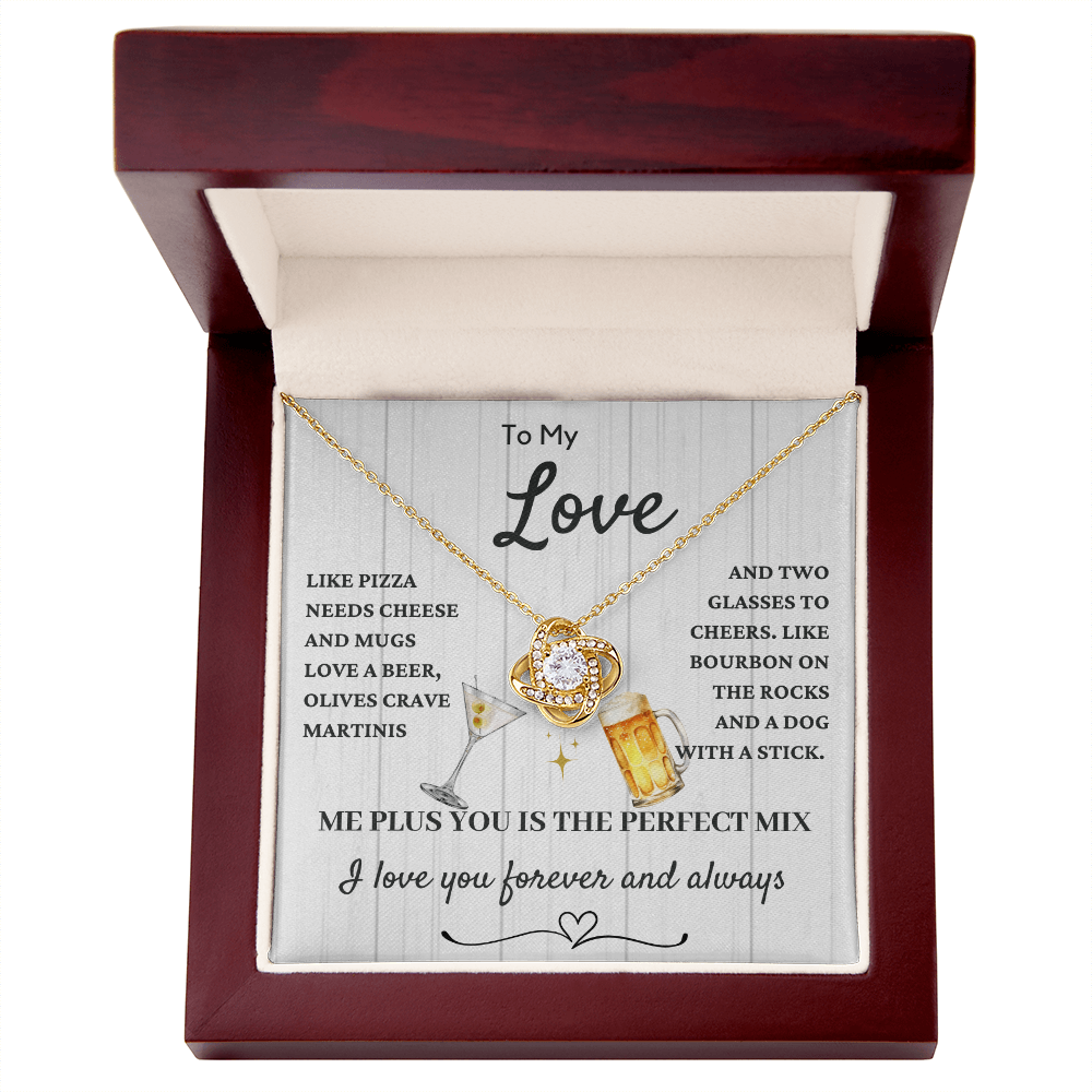 Love Knot for Your Love- You two are the perfect mix!