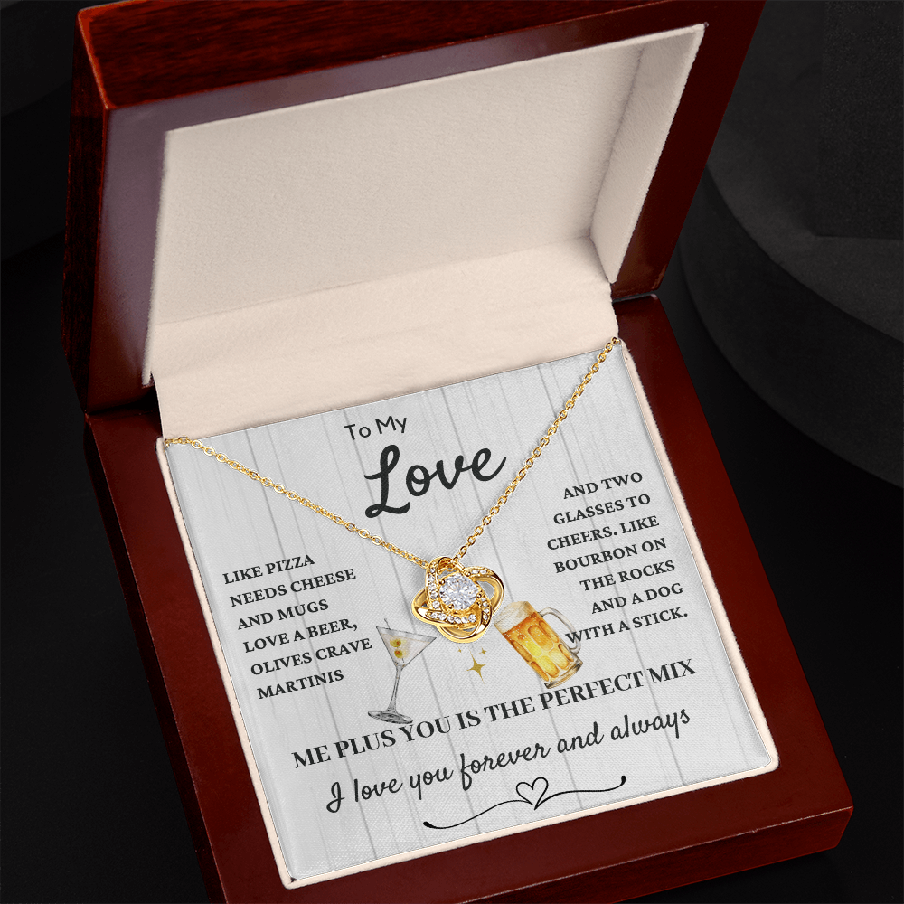 Love Knot for Your Love- You two are the perfect mix!