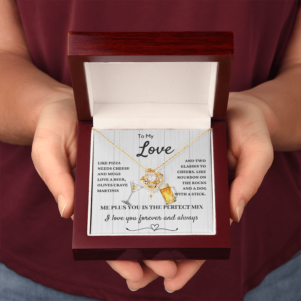 Love Knot for Your Love- You two are the perfect mix!