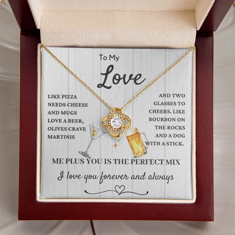 Love Knot for Your Love- You two are the perfect mix!