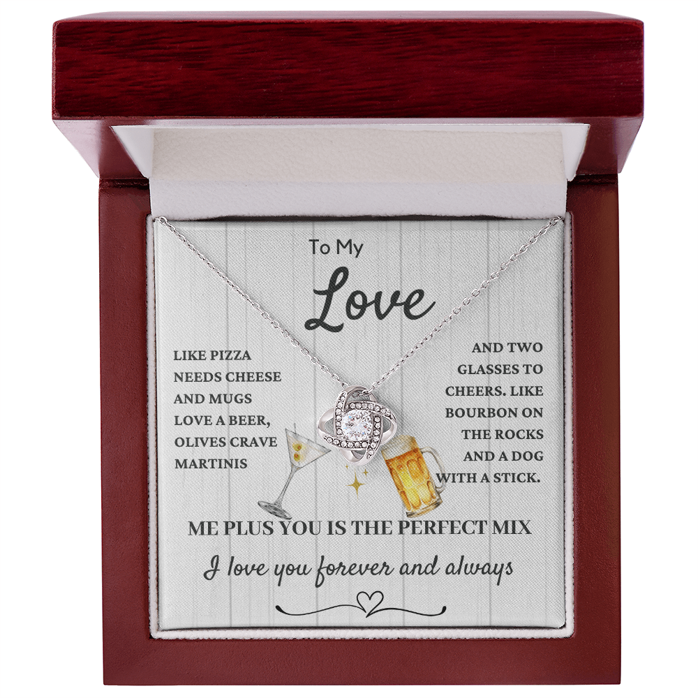 Love Knot for Your Love- You two are the perfect mix!