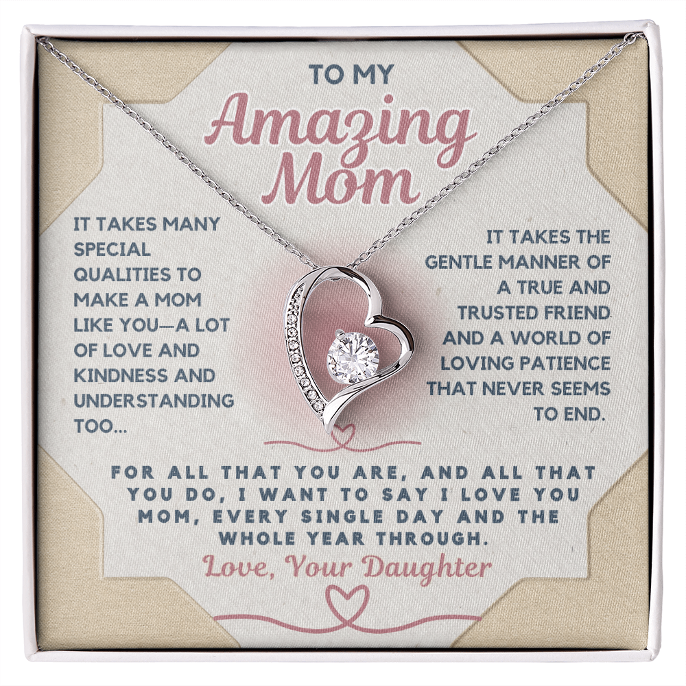 Heart Necklace for your Amazing Mom!