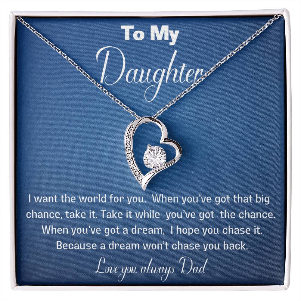 Heart necklace for your Daughter- beautiful gift