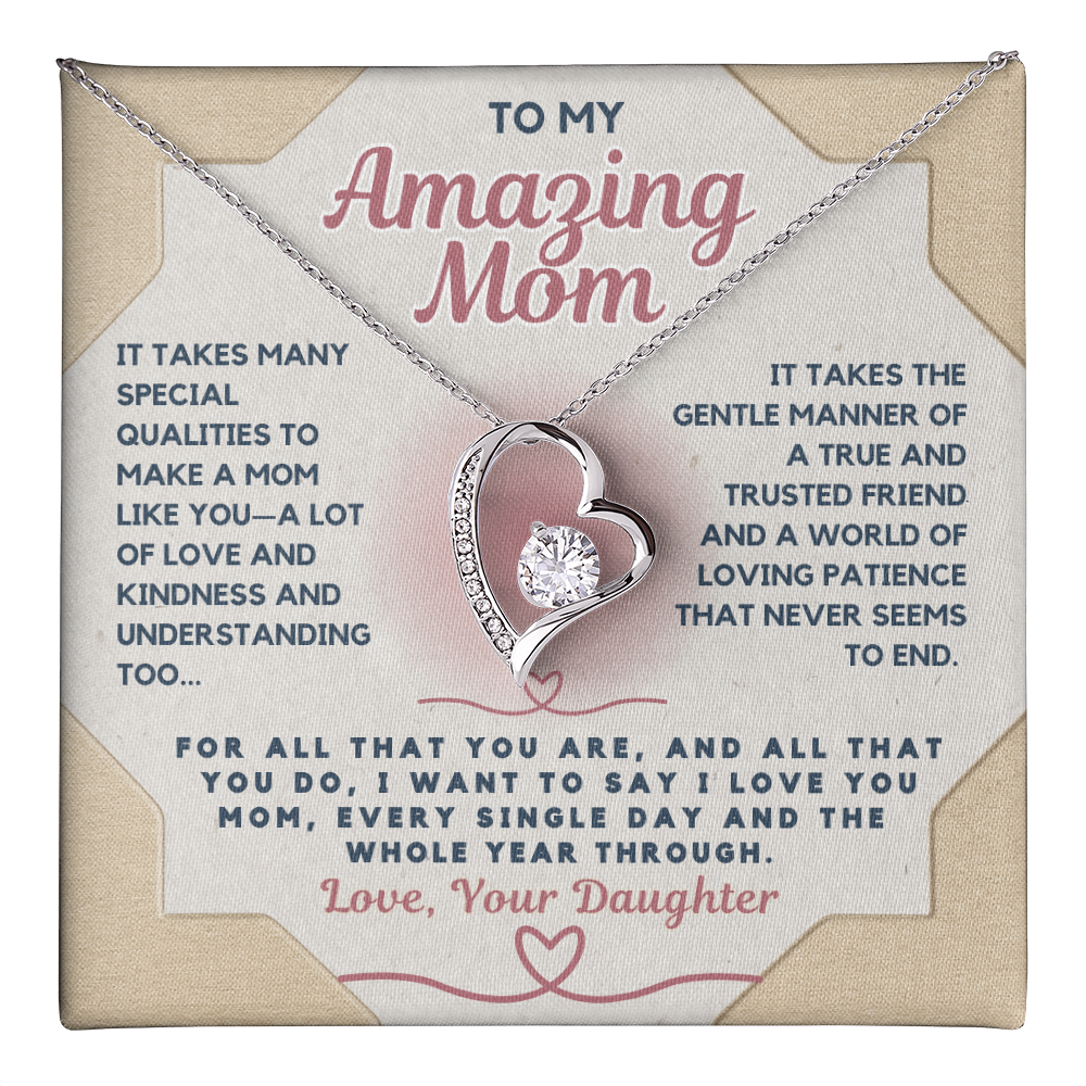 Heart Necklace for your Amazing Mom!