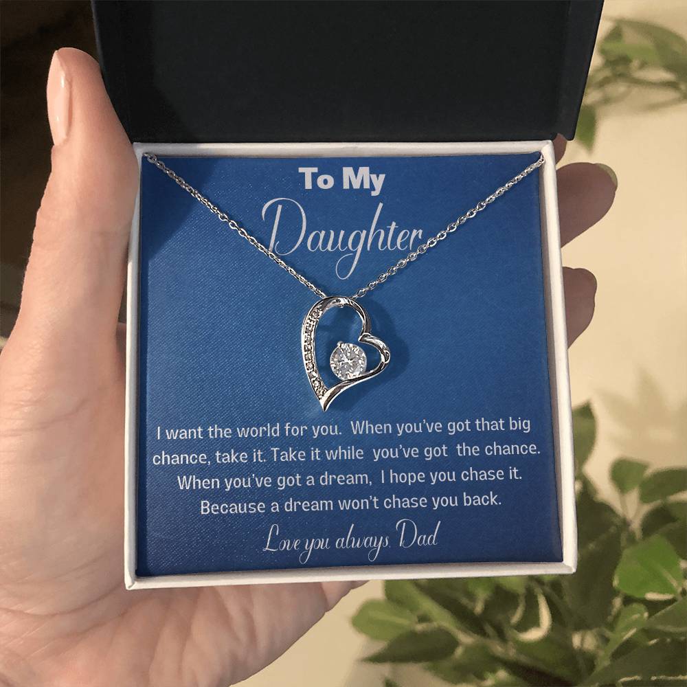 Heart necklace for your Daughter- beautiful gift