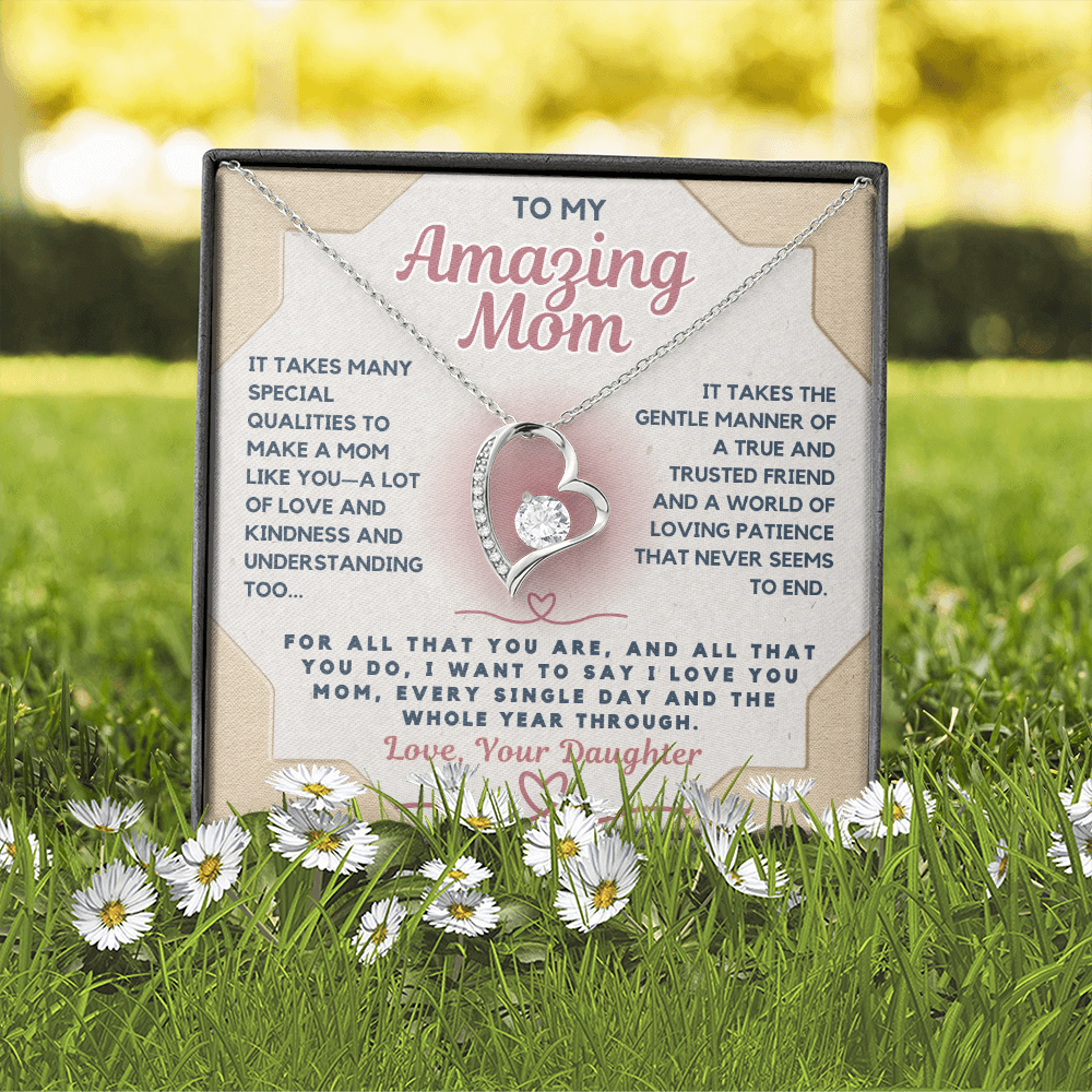 Heart Necklace for your Amazing Mom!