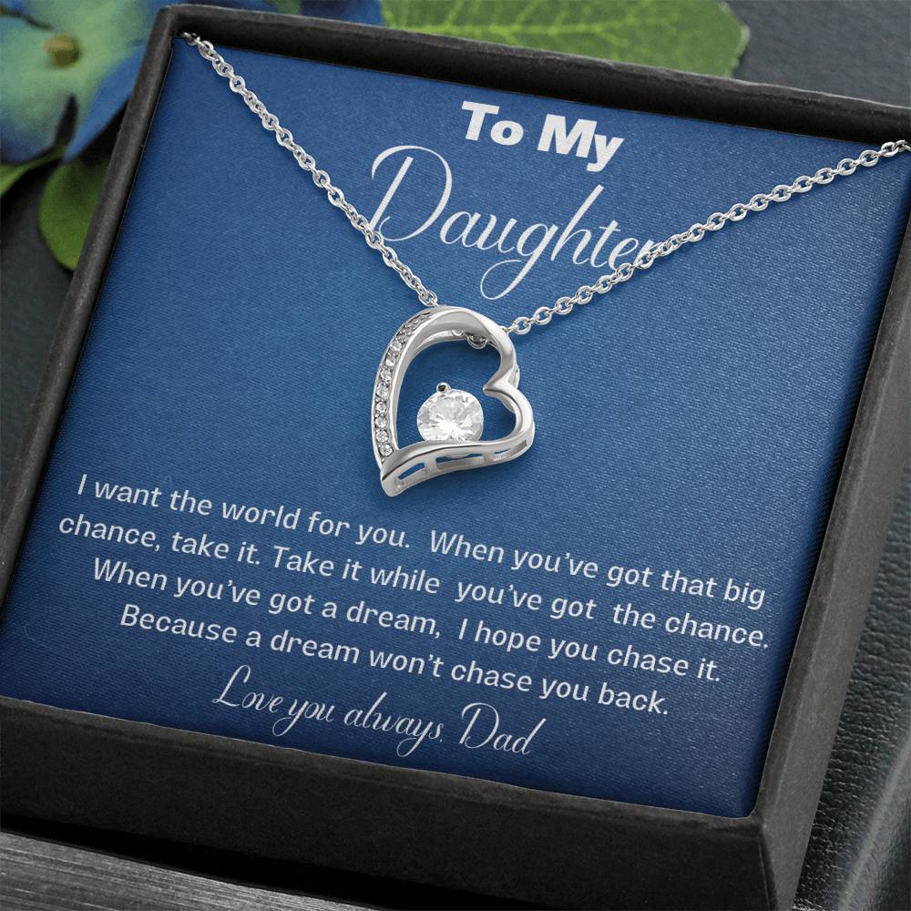 Heart necklace for your Daughter- beautiful gift