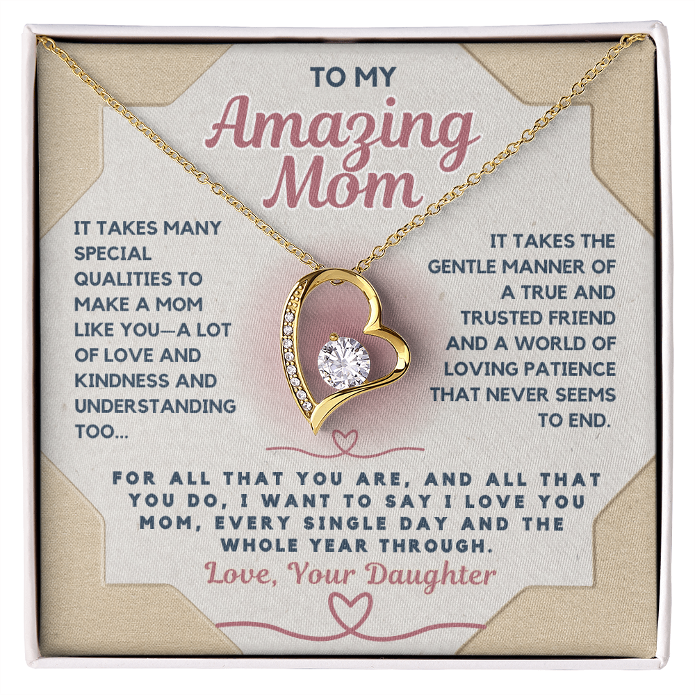 Heart Necklace for your Amazing Mom!