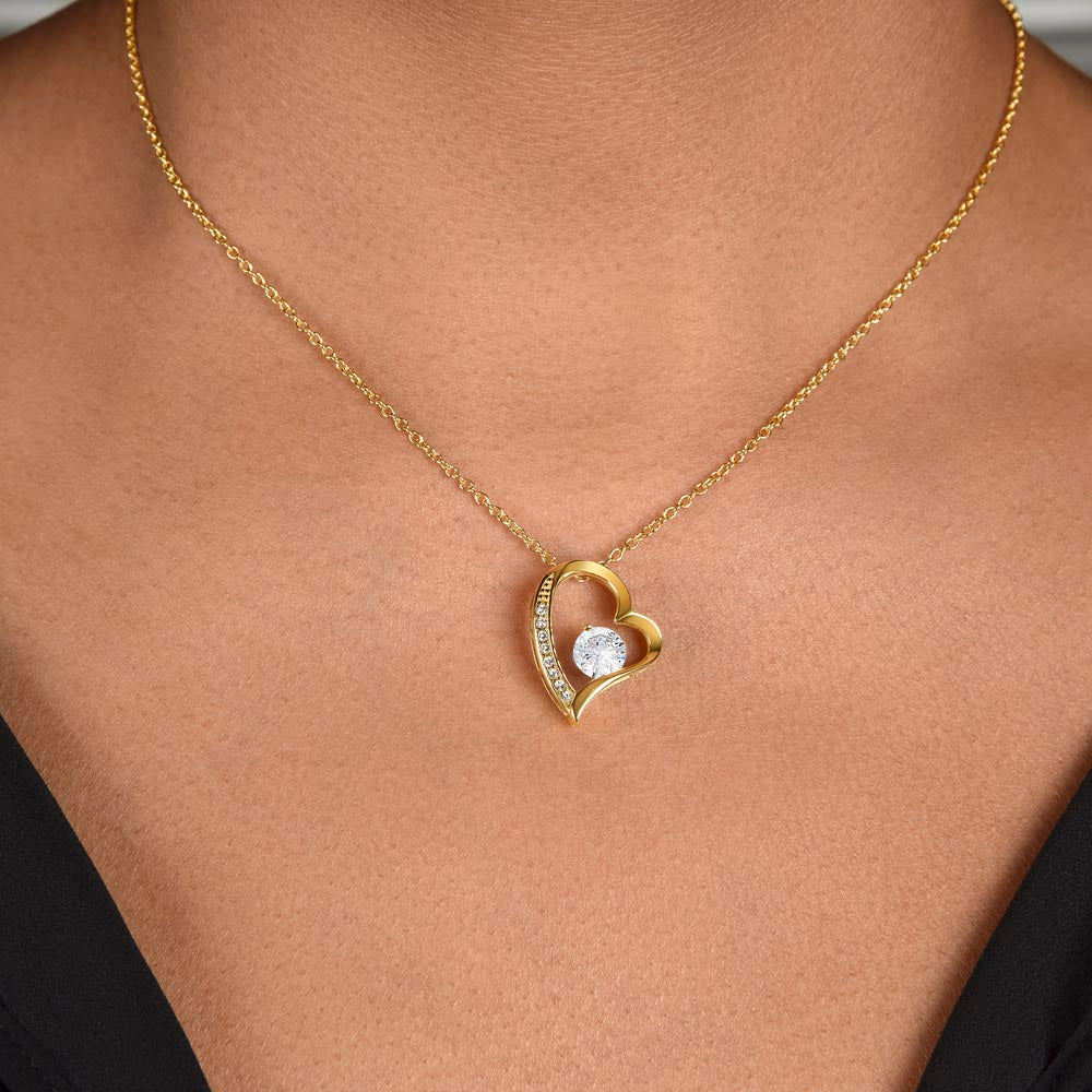 Forever Love Heart Necklace-for your beautiful wife