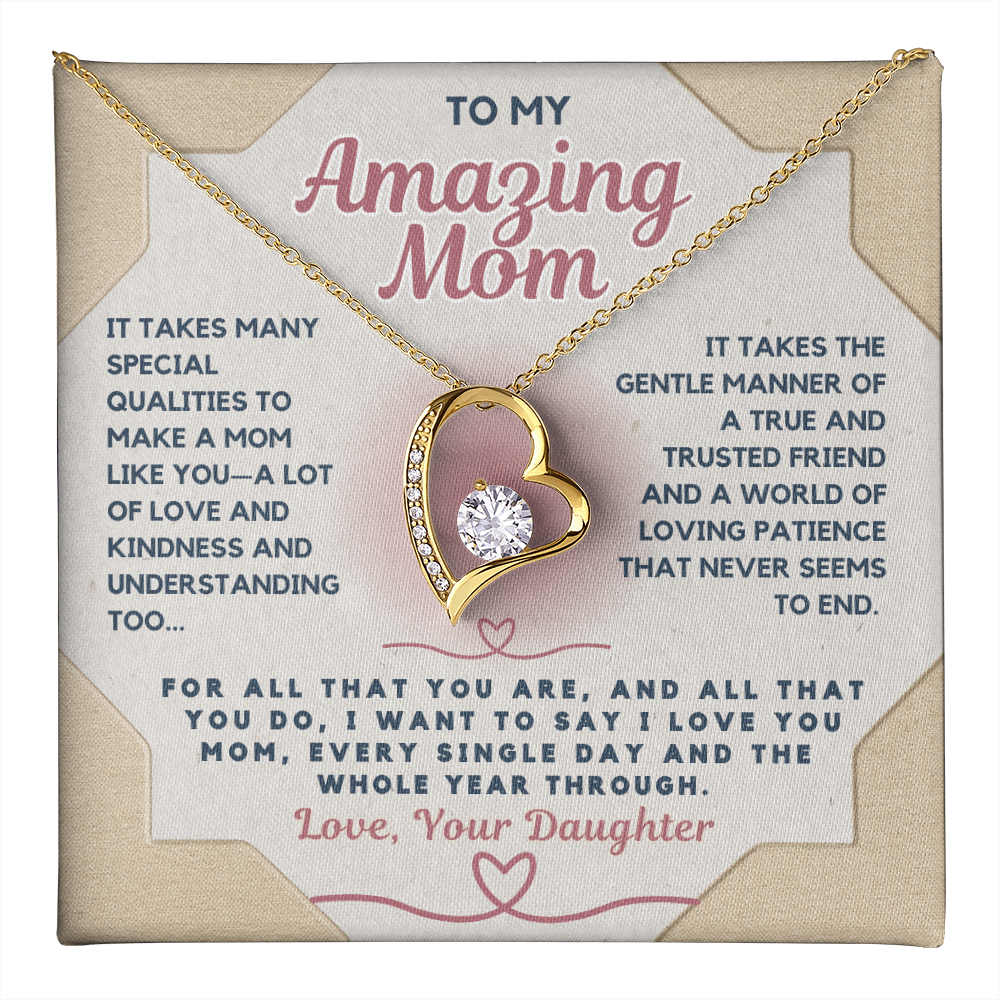 Heart Necklace for your Amazing Mom!