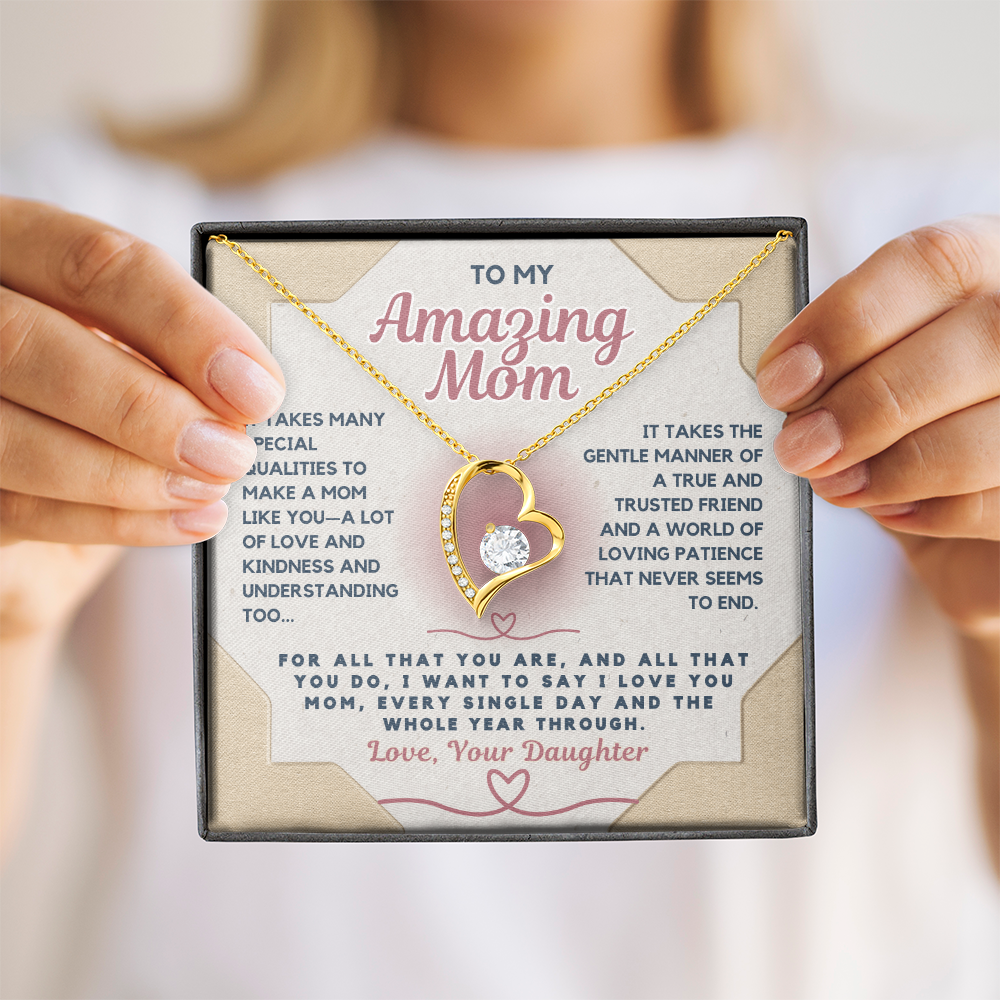 Heart Necklace for your Amazing Mom!