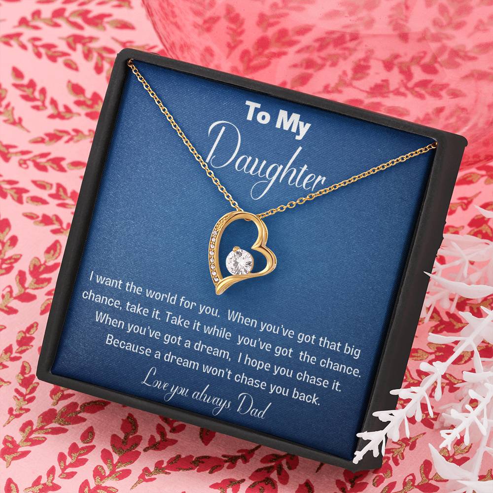 Heart necklace for your Daughter- beautiful gift