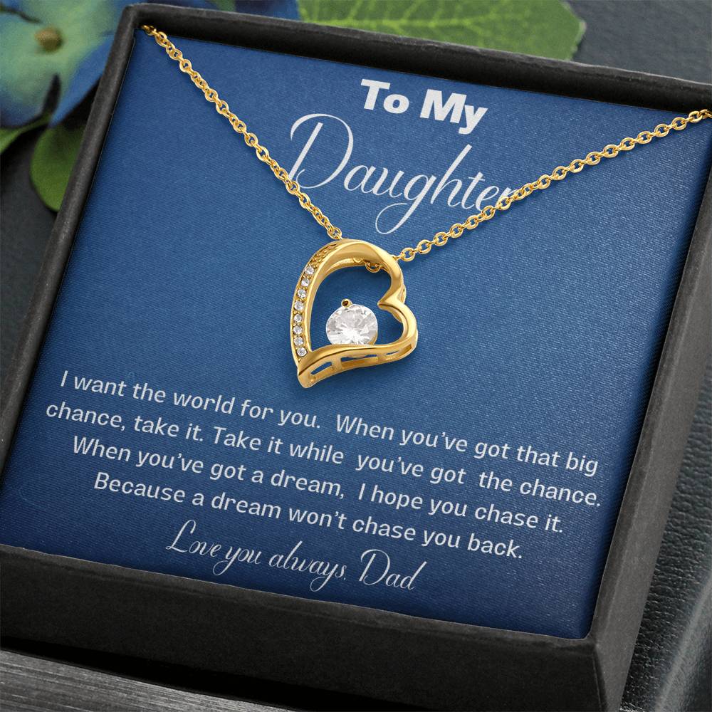 Heart necklace for your Daughter- beautiful gift