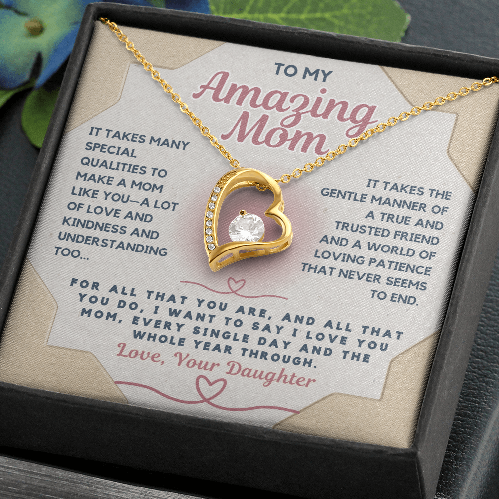 Heart Necklace for your Amazing Mom!