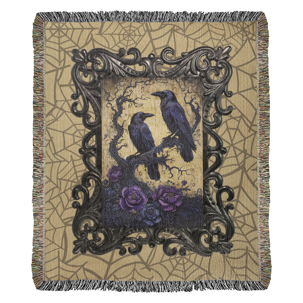 RAVEN WOVEN BLANKET