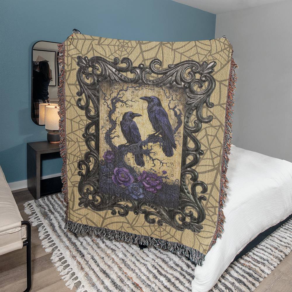 RAVEN WOVEN BLANKET