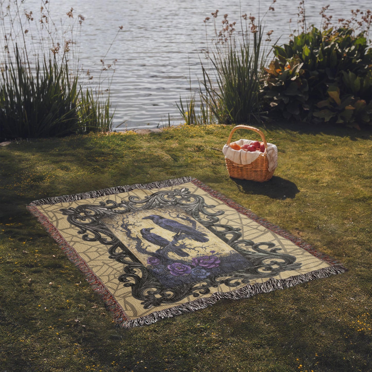 RAVEN WOVEN BLANKET