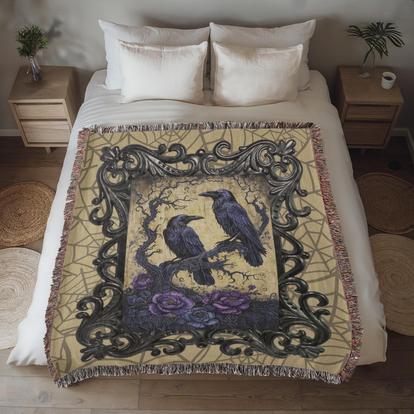 RAVEN WOVEN BLANKET