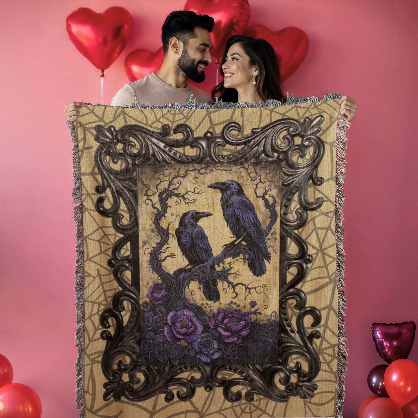 RAVEN WOVEN BLANKET